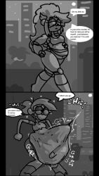 age_difference breasts carol_(ok_k.o.!_let's_be_heroes) cartoon_network city city_background city_lights city_skyline cityscape crosseyed enid enid_(ok_k.o.!_lbh) eviltqf female gray_background heart heart_symbol hearts_around_head hiccuping imminent_death imminent_digestion licking licking_lips milf mother mother_and_child mother_and_child_(lore) mother_and_son mother_and_son_(lore) ok_k.o.!_let's_be_heroes pregnant pregnant_belly pregnant_female pregnant_prey saliva saliva_drip saliva_on_belly saliva_on_breasts saliva_string saliva_trail salivating satisfaction satisfied satisfied_expression satisfied_female satisfied_look satisfied_pred satisfied_smile speech speech_bubble speech_bubbles struggle struggle_bumps struggling struggling_prey struggling_to_fit struggling_to_get_out teasing teen teen_girl teenage teenage_girl teenage_pred teenage_tits teenager unwilling_prey worried worried_expression worried_expressions worried_face worried_female worried_look worry