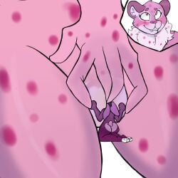 anonymous_character anthro ass bite biting_lip biting_own_lip blush bodily_fluids breasts canid canine cum cunnilingus digital_media_(artwork) duo ejaculation extreme_size_difference felid female female/female fingers forced forced_oral fur genital_fluids genitals hair hi_res humanoid lagomorph leporid macro madameeclipse mammal masturbation micro mythological_creature mythology nude oral pantherine penetration pussy rabbit self_bite sex simple_background size_difference size_play snow_leopard tail thick_thighs vaginal_fluids vaginal_penetration vulva