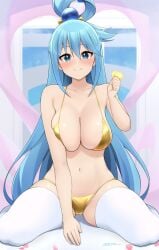 1girls adult adult_female aqua_(konosuba) aqua_hair aqua_hair_female bare_arms bare_belly bare_chest bare_hands bare_hips bare_midriff bare_navel bare_shoulders bare_skin bare_thighs belly belly_button bikini bikini_bottom bikini_only bikini_top blue_eyebrows blue_eyes blue_eyes_female blue_hair blue_hair_female blush blush_face blush_lines blushed_face blushing_at_viewer blushing_face blushing_female breasts busty busty_female busty_girl calves cleavage cleft_of_venus closed_mouth_smile coins collarbone covered_areola covered_areolae covered_crotch covered_nipples covered_pussy covered_vagina curvy curvy_body curvy_female curvy_figure curvy_hips dot_nose elbows embarrassed_exposed_female embarrassed_female exposed_arms exposed_belly exposed_chest exposed_hips exposed_midriff exposed_navel exposed_shoulders exposed_skin exposed_thighs eyebrows_visible_through_hair fair_skin female female_focus female_naked female_only fingers full_body gold_bikini gold_bikini_bottom gold_bikini_top gold_string_bikini gold_swimsuit gold_swimwear groin hair_between_eyes hair_ornament hair_ornaments hair_rings half_naked half_nude hand_on_floor hand_on_ground high_resolution highres hourglass_figure jampen knee_socks knees kneesocks kono_subarashii_sekai_ni_shukufuku_wo! large_breasts lean_body lean_figure legs legs_apart legwear light-skined_female light-skinned light-skinned_female light_skin light_skin_female light_skinned light_skinned_female long_hair looking_at_viewer mature mature_female naked naked_female naked_woman narrow_waist navel nude nude_female nudity overknees partially_naked partially_visible_vulva pussy semi_nude shoulders sidelocks simple_background sitting slender_body slender_waist slim_girl slim_waist smile smiley_face smiling_at_viewer smirk smooth_skin solo spread_legs stockings string_bikini swimsuit swimwear thick_thighs thigh_highs thighhighs thighs thin_waist useless_goddess v-line vulva vulva_line white_background white_knee_socks white_legwear white_stockings white_thigh_highs white_thighhighs wide_hips yellow_bikini yellow_bikini_bottom yellow_bikini_top yellow_string_bikini yellow_swimsuit yellow_swimwear