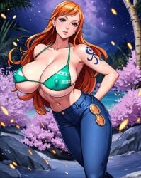 ai_generated female female_only nami_(one_piece) one_piece shootingsonic