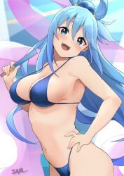 1girls adult adult_female aqua_(konosuba) aqua_hair aqua_hair_female armpit armpit_peek armpits ass bare_armpits bare_arms bare_back bare_belly bare_chest bare_hands bare_hips bare_legs bare_midriff bare_navel bare_shoulders bare_skin bare_thighs belly belly_button blue_eyebrows blue_eyes blue_eyes_female blue_hair blue_hair_female blush blush_face blush_lines blushed_face blushing_at_viewer blushing_face blushing_female breasts busty busty_female busty_girl cleavage collarbone curvy curvy_ass curvy_body curvy_female curvy_figure curvy_hips dot_nose elbows exposed_armpits exposed_arms exposed_back exposed_belly exposed_chest exposed_hips exposed_legs exposed_midriff exposed_navel exposed_shoulders exposed_skin exposed_thighs eyebrows_visible_through_hair fair_skin female female_focus female_only fingers hair_between_eyes hair_ornament hair_ornaments hairless_armpits hand_fan hand_on_hip hand_on_own_hip happy head_tilt high_resolution highres hourglass_figure jampen kono_subarashii_sekai_ni_shukufuku_wo! large_breasts lean_body lean_figure legs light-skined_female light-skinned light-skinned_female light_skin light_skin_female light_skinned light_skinned_female long_hair looking_at_viewer looking_sideways looking_to_the_side mature mature_female narrow_waist navel open_mouth open_mouth_smile parted_lips shaved_armpits shoulders sideboob simple_background slender_body slender_waist slim_girl slim_waist smile smiley_face smiling smiling_at_viewer smooth_armpits smooth_skin solo standing thick_ass thick_thighs thighs thin_waist tilted_head tongue underboob upper_body upper_teeth useless_goddess v-line wide_hips