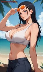 ai_generated female female_only nico_robin one_piece temptart