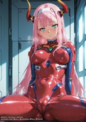 Zero Two (Darling In The Franxx) Rule 34 Image
