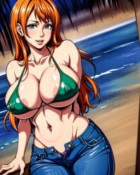 ai_generated female female_only nami_(one_piece) one_piece shootingsonic