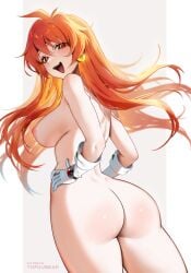 ass lina_inverse nude orange_hair slayers smile smiling smiling_at_viewer tagme tofuubear