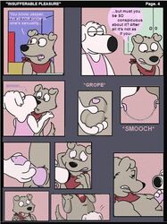 anal comic dildo family_guy furry gay jasper_(family_guy) male new_brian no_humans oral rotten_robbie sex_toy