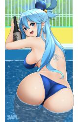 1girls adult adult_female alcohol alcohol_bottle alcoholic_drink aqua_(konosuba) aqua_hair aqua_hair_female armpit armpit_peek armpits ass ass ass_cleavage back back-tie_bikini back-tie_swimwear bare_armpits bare_arms bare_ass bare_back bare_butt bare_hands bare_hips bare_legs bare_shoulders bare_skin bare_thighs blue_eyebrows blue_eyes blue_eyes_female blue_hair blue_hair_female blurred_background blurry_background blush blush_face blush_lines blushed_face blushing_at_viewer blushing_face blushing_female breasts busty busty_female busty_girl butt_crack butt_crack_outline child_bearing_hips collarbone curvy curvy_ass curvy_body curvy_female curvy_figure curvy_hips dot_nose dripping_wet drunk drunk_blush drunk_female elbows exposed_armpits exposed_arms exposed_ass exposed_back exposed_butt exposed_hips exposed_legs exposed_shoulders exposed_skin exposed_thighs eyebrows_visible_through_hair fair_skin female female_focus female_naked female_only fingers groin hair_between_eyes hair_ornament hair_ornaments hairless_armpits half_naked half_nude half_submerged hanging_breasts head_tilt high_resolution highres hourglass_figure jampen kono_subarashii_sekai_ni_shukufuku_wo! large_breasts lean_body lean_figure legs light-skined_female light-skinned light-skinned_female light_skin light_skin_female light_skinned light_skinned_female long_hair looking_at_viewer looking_back looking_back_at_viewer mature mature_female naked naked_female naked_woman narrow_waist nude nude_female nudity open_mouth open_mouth_smile outdoor outdoors outside parted_lips partially_naked partially_submerged partially_submerged_legs ponytail pool semi_nude sexy_armpits shaved_armpits shoulders sideboob sidelocks slender_body slender_waist slim_girl slim_waist smile smiley_face smiling smiling_at_viewer smooth_armpits smooth_skin soaked solo submerged_feet submerged_legs thick_ass thick_thighs thighs thin_waist tilted_head tongue underboob upper_body useless_goddess water wet wet_ass wet_bikini wet_body wet_butt wet_legs wet_skin wet_thighs wide_hips