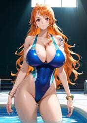 ai_generated female female_only nami nami_(one_piece) one_piece post-timeskip shootingsonic