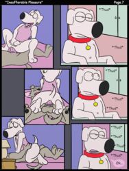 anal brian_griffin comic dildo family_guy furry gay jasper_(family_guy) male new_brian no_humans oral rotten_robbie sex_toy