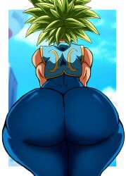 1female 1girls ass big_ass bubble_butt charge_sol chun-li_(cosplay) cosplay dragon_ball dragon_ball_super dumptruck_ass female female_only huge_ass kefla solo solo_female tagme thick_ass thick_thighs