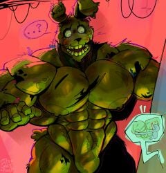night guard (fnaf) from five nights at freddy's by its coldpizzart