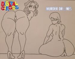 louisa elliot (murder drones) from murder drones by blackwhiplash