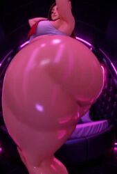 ai_assisted ai_generated ai_video animated ass ass_focus ass_shake cate_west cate_west:_the_vanishing_files first_porn_of_character first_porn_of_franchise grok mature_female obscure_character shiny_skin soles solo tagme twerking video