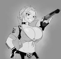 elsa bloodstone from marvel by mudnade