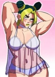 jolyne kujo from jojo's bizarre adventure by fleshpie669