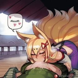 tamamo (monster girl quest) from monster girl quest by tillian
