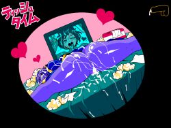 1girls 2d after_sex animated anus asian_mythology ass ass_focus bottomless chinese_mythology clothed cum cum_in_pussy cum_inside cum_on_ass cum_on_clothes cum_on_face cum_on_hair cum_on_hand cum_on_sheets cum_on_tongue east_asian_mythology facial female game_cg gif heart hearts_around_head huge_breasts japanese_text jermaneels jiangshi jiangshi_(jermaneels) loop looping_animation lying lying_on_stomach mythology one_eye_closed open_clothes open_mouth peace_sign pixel_animation pixel_art purple_body purple_skin pussy sheets short_hair spread_legs strip_rock-paper-scissors_-_jiangshi_edition television thick_thighs thighs tissue tissue_box tongue tongue_out