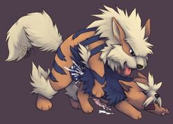 arcanine color herdier insertion interspecies male male_only multiple_males nude penis pokemon pokemon_(species) sex tagme testicles yaoi