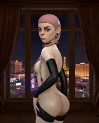 3on3freestyle ai_generated ass ass_focus body breasts butt_crack butt_focus cindy female fetish girl kinky latex naked nipples off petite petite_body petite_breasts petite_female petite_girl petite_tits self sex showing showing_ass slave undressing wear