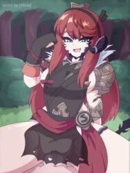 1boy 1girls 3:4 animated armor au_ra borrowed_character bouncing_breasts breasts cowgirl_position female final_fantasy final_fantasy_xiv fingerless_gloves gloves green_eyes horns large_penis long_hair looking_at_viewer male mp4 original outside pelvic_curtain penis pov pussy red_hair see-through see-through_clothing sex short_playtime shorter_than_10_seconds shorter_than_30_seconds sideboob sound spread_legs straddling tagme tail thick_thighs thighs uncensored vadaboob vaginal_penetration vertical_video video