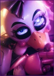 glamrock chica (fnaf) from five nights at freddy's by mrcourage616