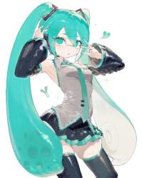 hatsune miku from splatoon by toge77789