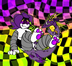after_sex after_vaginal cum cum_in_pussy cum_inside cyn_(murder_drones) cyn_tail_(murder_drones) female female_penetrated male male_penetrating male_penetrating_female murder_drones paws penis penis_in_pussy purple_eyes pussy scene_hair simple_background uzi_(murder_drones) vaginal vaginal_insertion vaginal_penetration vaginal_sex
