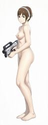 areolae ass bangs bare_arms bare_ass bare_back bare_breasts bare_chest bare_legs bare_midriff bare_shoulders bare_thighs barefoot belly belly_button breasts brown_eyes brown_hair casual collarbone completely_naked completely_naked_female completely_nude completely_nude_female dat_ass feet female female_focus female_only firearm fringe fringe_hair godzilla:_city_on_the_edge_of_battle godzilla:_monster_planet godzilla:_the_planet_eater godzilla_(series) gun headgear holding holding_gun holding_object holding_weapon human medium_breasts naked naked_female nipples nonsexual nonsexual_nudity nude nude_female pale_skin polygon_pictures pulse_rifle rifle sci-fi_gun sexy sexy_body sexy_female sexy_pose short_hair sole_female soles soles_female solo solo_female solo_focus stomach swept_bangs thick_thighs thighs toes toho toho_(film_company) weapon white_background yuko_tani