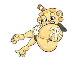 ms. chalice from cuphead (game) by drawfag