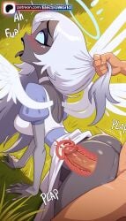 1boy 1girls 2026 afterimage ai_generated angel angel_wings artist_name cervix cock colored_skin cross_section cum cum_in_uterus dick ejaculation electroworld emily_(hazbin_hotel) female fucking grabbing_another's_hair grass hazbin_hotel hi_res high_quality high_resolution highres intercourse internal_cumshot love_making open_mouth patreon patreon_username penetration penis saliva sex sexual_intercourse solo_focus stable_diffusion straight trembling uncensored uterus veins watermark wings x-ray