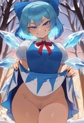 cirno from touhou by 777form777