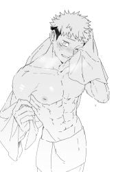 itadori yuuji from jujutsu kaisen by azsnwdm