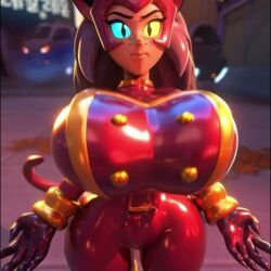 1girls 3d animated catra latex latex_suit meat_corps palisal she-ra_and_the_princesses_of_power sound tagme video