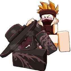noir (the battle bricks) from roblox by artist request