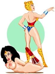 bondage cheetah_(dc) cosplay dc_comics joe_gravel nipples priscilla_rich tagme tiara wonder_woman_(cosplay) wonder_woman_(series)