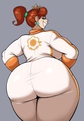 1girls 2025 2d 2d_(artwork) 2d_artwork ass ass_focus big_ass big_breasts big_butt blue_eyes breasts brown_hair bubble_ass bubble_butt butt colossal_ass colossal_butt crown curvaceous curvy curvy_ass curvy_butt curvy_figure dat_ass dumptruck_ass dumptruck_butt ear_piercing earrings fat_ass fat_butt female female_focus female_human female_only fimif freckles freckles_on_face giant_ass giant_butt gigantic_ass gigantic_butt grin grinning grinning_at_viewer huge_ass huge_breasts huge_butt juicy_ass juicy_butt large_ass large_butt looking_at_viewer looking_back looking_pleasured mario_(series) mario_kart mario_kart_world massive_ass massive_butt plump plump_ass plump_butt pony_tail ponytail princess_daisy shiny_ass shiny_breasts shiny_butt shiny_hair shiny_skin short_hair smile smiling smiling_at_viewer solo solo_female solo_focus tight_bodysuit tight_clothes tight_clothing tight_suit white_skin white_skinned_female wide_ass wide_butt
