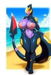 1girls ai_generated anthro anthro_only anthrofied barefoot beach big_breasts blue_body blue_skin breasts breasts_bigger_than_head busty completely_nude completely_nude_female curvaceous curvy curvy_body curvy_female curvy_figure fangs female female_anthro female_focus female_only female_seviper furry furry_female furry_only generation_3_pokemon hips hips_wider_than_shoulders huge_breasts javvy large_breasts navel nintendo nipples nude nude_female nudity oiled oiled_body oiled_skin pok&eacute;mon_(species) pokemon pokemorph purple_body purple_skin pussy seviper shiny_skin smile snake snake_girl solo solo_female solo_focus stable_diffusion standing tail tail_blade thick_thighs thighs two_tone_body two_tone_skin voluptuous voluptuous_female wide_hips