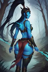 ai_generated civitai female ghost ghost_girl kalista killeruwu13_ai league_of_legends looking_at_viewer video_games