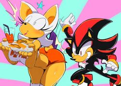 rouge the bat from hooters by spazkid