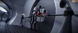 3d 3d_(artwork) ambiguous_penetration animated ass blender_(software) bottomless elastigirl faceless_male helen_parr large_ass legs_held_open legs_spread light-skinned_female light_skin rape sex sex_from_behind smitty34 sound stuck stuck_in_door stuck_in_wall superhero_costume superheroine tagme the_incredibles video