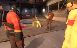 1girls 3boys 3d demoman demoman_(team_fortress_2) engineer female garry's_mod human human_female human_male human_only male pyro pyro_(team_fortress_2) scout scout's_mother sex straight team_fortress_2