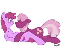 barsikrus berry_punch_(mlp) cheerilee_(mlp) earth_pony equine female female_only friendship_is_magic fur multiple_females my_little_pony pony smooth_skin yuri