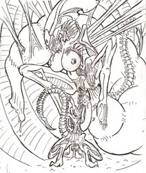 alien female female_xenomorph hivetyrant47 tagme xenomorph xenomorph_queen