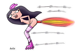 disney female female_only helix human isabella_garcia-shapiro nipples phineas_and_ferb solo tagme what white_background