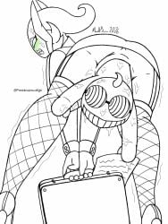 anal anal_fluids anal_insertion anal_vore anus anus_focus ass_focus ass_up beanish big_anus big_thighs black_and_white bluesky_link bluesky_username blush boss collar couple cute_male employee employee_uniform fawful female femengumisi fishnets frozensmudge glasses grabbing hanging high_heels horns hypnotic_eyes leaning_over legs looking_back looking_pleasured male mario_(series) mario_and_luigi:_bowser's_inside_story mario_and_luigi_(series) mixed_breed monster monster_girl nintendo no_color no_pupils original_character paper roleplay self_insert shaking signature skirt spread_legs suitcase sweat thighs vore wet work_clothes writing