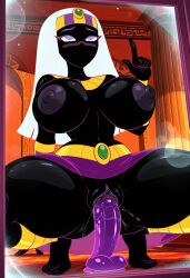 queen tyr'ahnee from duck dodgers by randomaifun