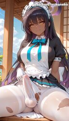kakudate karin from blue archive by tsukoneko