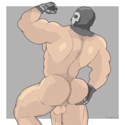 ass ass_focus bara big_ass big_butt bubble_ass bubble_butt call_of_duty dat_ass dat_butt fat_ass fat_butt flexing flexing_bicep gay ghost_(modern_warfare_2) huge_ass huge_butt large_ass large_butt male male_only mask masked masked_male muscular muscular_male private_grizzly round_ass round_butt showing_ass simon_riley simon_riley_bottom solo thick_ass thick_butt
