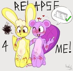 cuddles (htf) from happy tree friends by ccruelangel