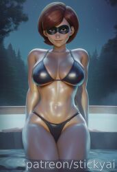 elastigirl from disney by stickyai